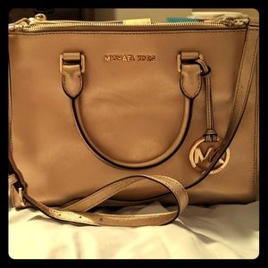 Michael Kors leather handbag